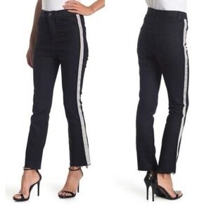 Veronica Beard SZ 26/2 Indigo Jeans with Metallic Side Stripe